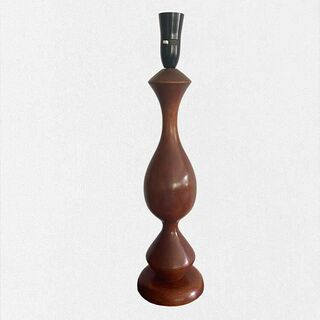 Retro Mahogany Table Lamp