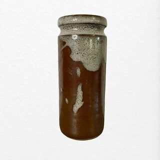 Retro Pottery Cylinder Vase