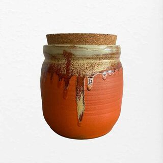 Large Beach Artware Canister