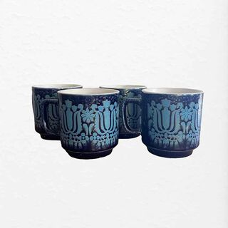 Vintage Stacking Coffee Cups