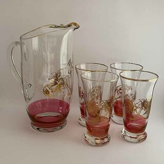 Vintage Jug and Glasses