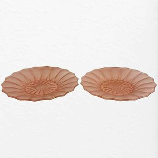 Bagley Frosted Pink Dishes