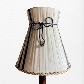 Vintage B&W Lamp Shade