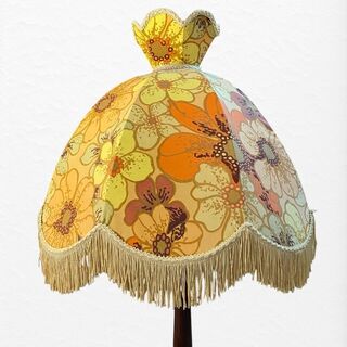 Retro Fabric Lamp Shade