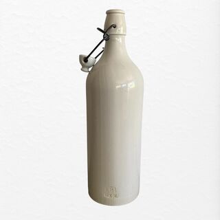MKM Stoneware Beer Bottle