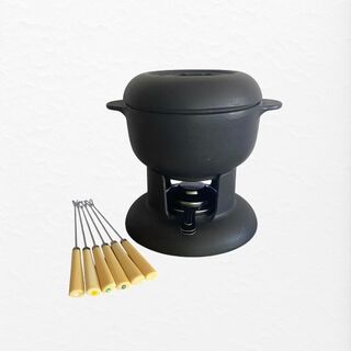 French Invicta Fondue Pot